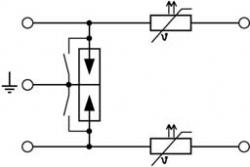 Single Pair Protection Plug SOR PU 2C 